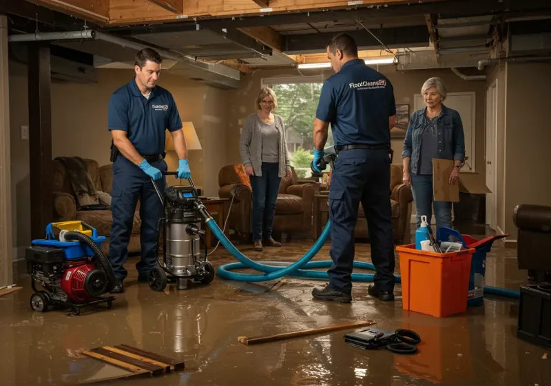Basement Water Extraction and Removal Techniques process in Hudson, OH